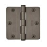 Emtek 92023 Heavy Duty 3-1/2" x 3-1/2" with 1/4"-Radius Corners Steel Hinge