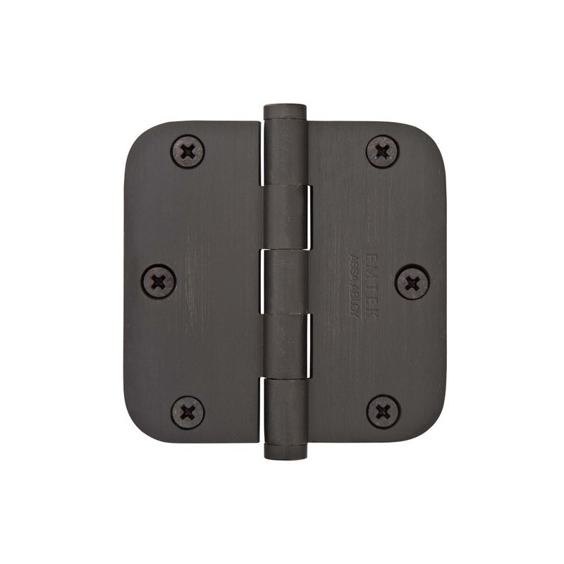 Emtek 92033 Heavy Duty 3-1/2" x 3-1/2" with 5/8"-Radius Corners Steel Hinge