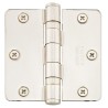 Emtek 94023 Ball Bearing 3-1/2" x 3-1/2" with 1/4"-Radius Corners Steel Hinge