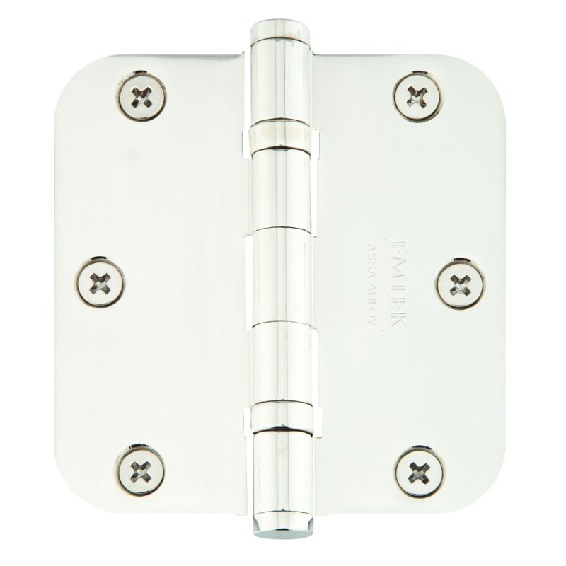 Emtek 94033 Ball Bearing 3-1/2" x 3-1/2" with 5/8"-Radius Corners Steel Hinge