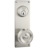 Emtek Modern 7 inch Keyed Sideplate