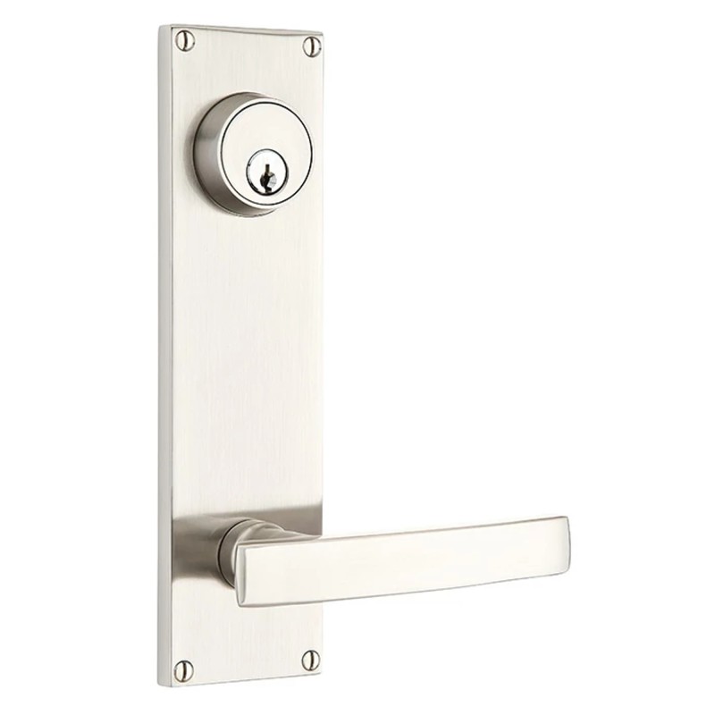 Emtek Modern 9 inch Keyed Sideplate