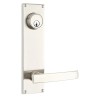 Emtek Modern 9 inch Keyed Sideplate