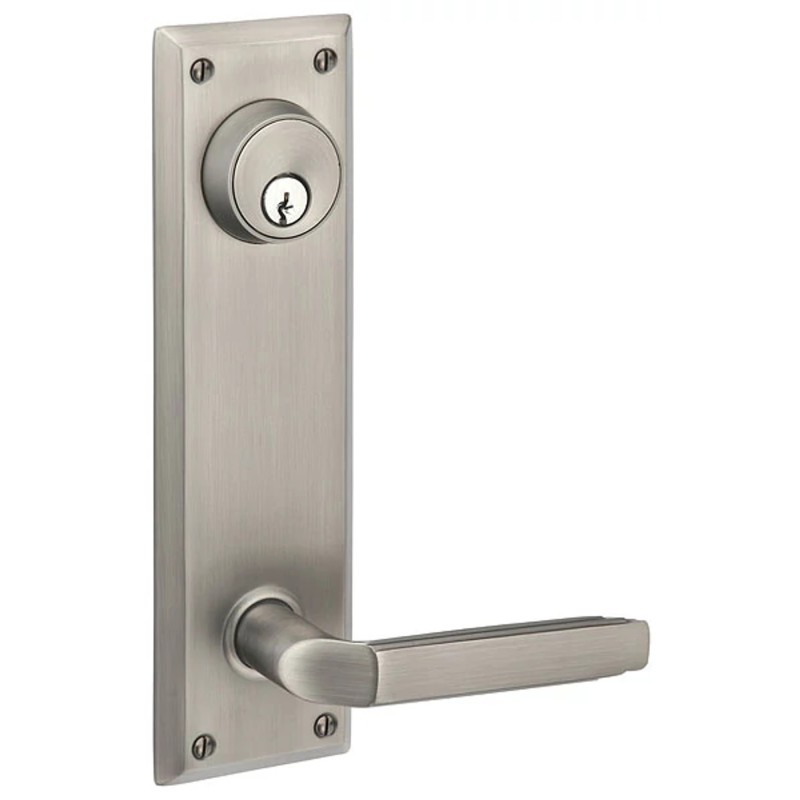 Emtek Quincy 9 inch Keyed Sideplate
