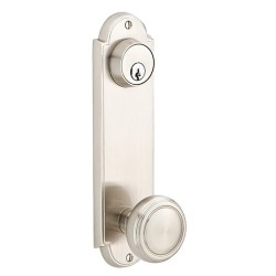 Emtek Delaware 9 inch Keyed Sideplate