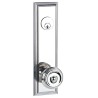 Emtek Wilshire 10 inch Keyed Sideplate