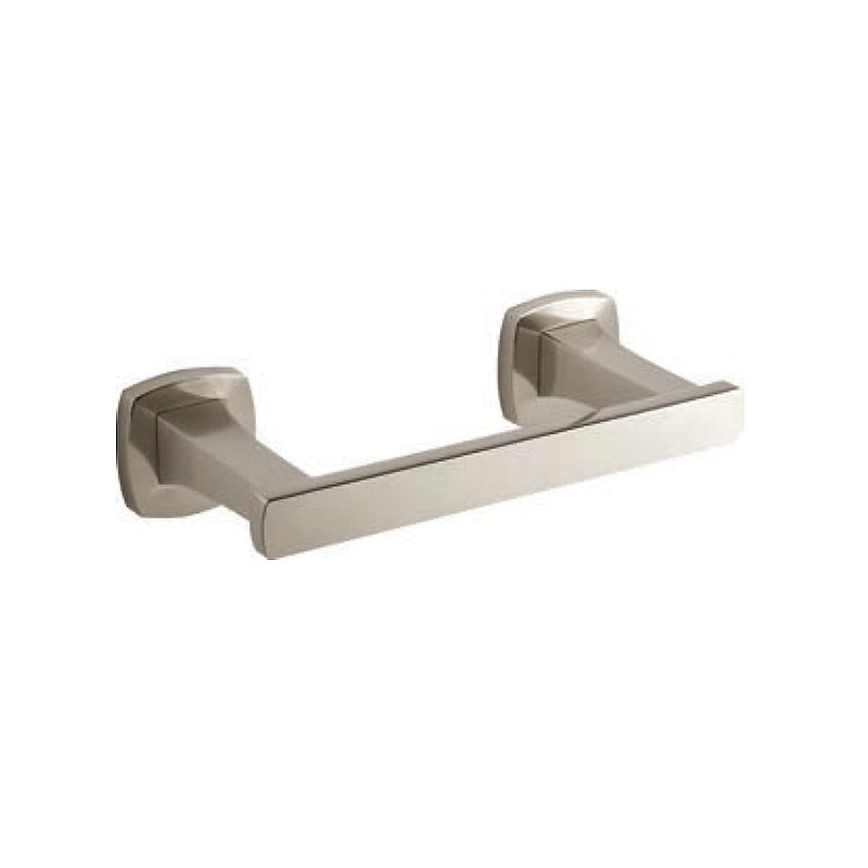 Emtek Transitional Flared Pivoting Double Post Brass Paper Holder