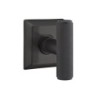 Emtek Ace Knurled Knob with Quincy Rosette