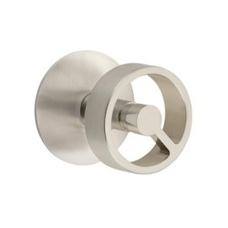 Emtek Spoke Knob with Modern Rosette
