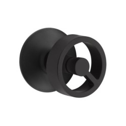Emtek Spoke Knob with Modern Rosette