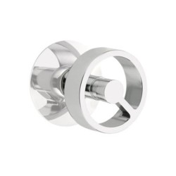 Emtek Spoke Knob with Modern Rosette