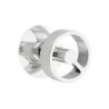 Emtek Spoke Knob with Modern Rosette