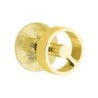 Emtek Spoke Knob with Modern Rosette