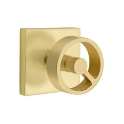 Emtek Spoke Knob with Square Rosette