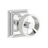Emtek Spoke Knob with Wilshire Rosette