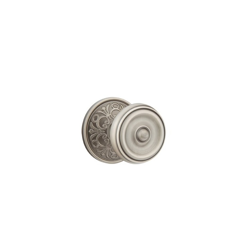 Emtek Waverly Knob with Lancaster Rosette