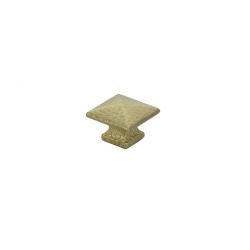 Emtek Square Dimpled 1 inch Cabinet Knob 86038