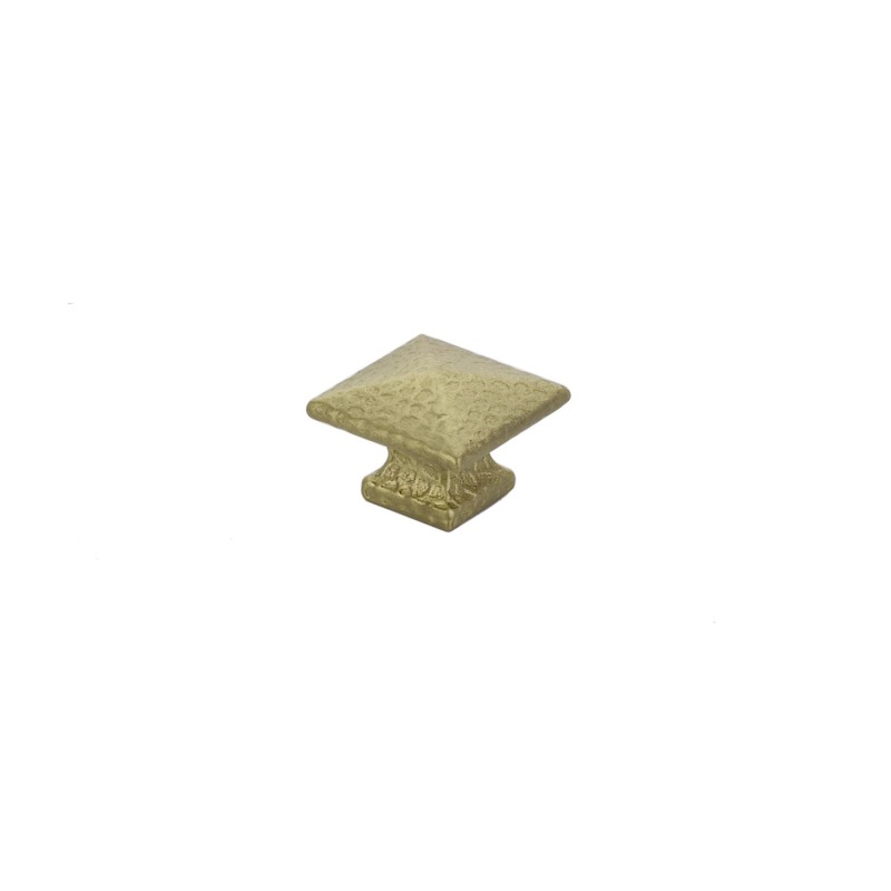 Emtek Square Dimpled 1 inch Cabinet Knob 86038