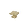 Emtek Square Dimpled 1-1/4 inch Cabinet Knob 86039