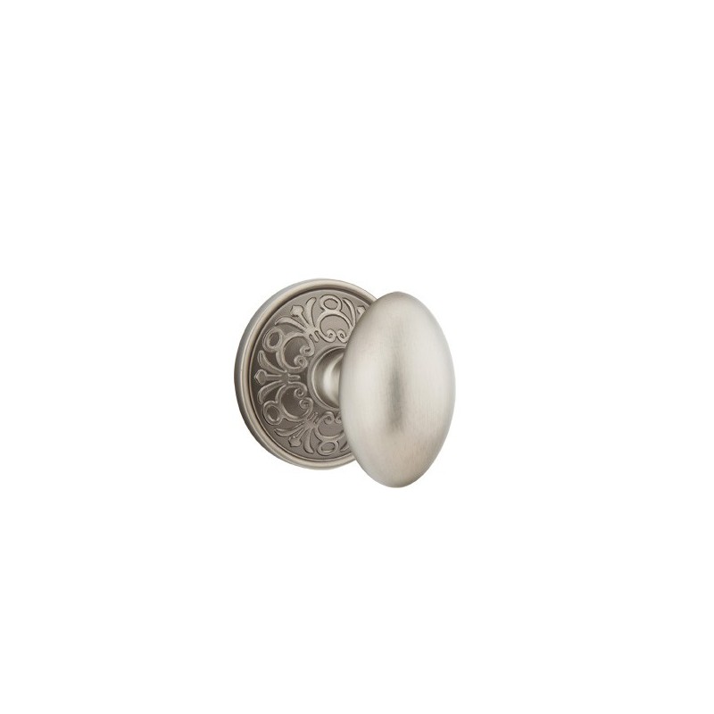 Emtek Egg Knob with Lancaster Rosette