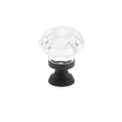Emtek Diamond 1 inch Glass Cabinet Knob 86003