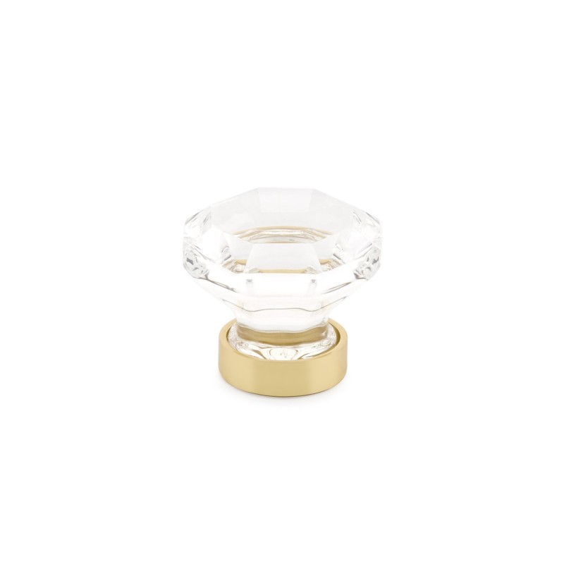 Emtek Old Town 1 inch Glass Cabinet Knob 86010