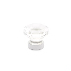 Emtek Old Town 1-1/4 inch Glass Cabinet Knob 86011