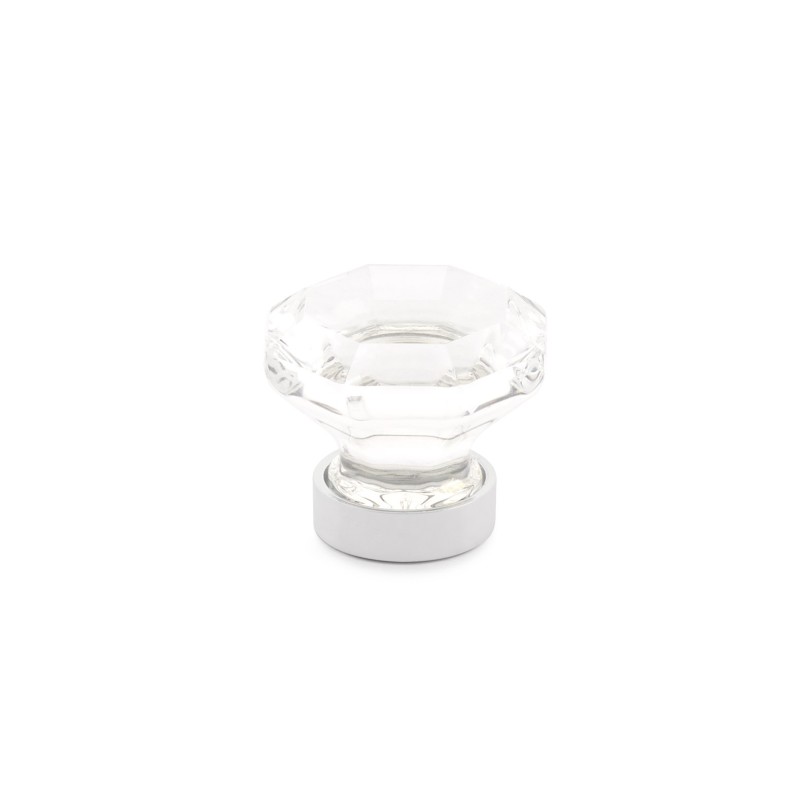 Emtek Old Town 1-1/4 inch Glass Cabinet Knob 86011