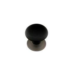 Emtek Ebony 1-3/4 inch Porcelain Cabinet Knob 86033