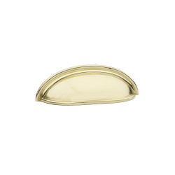 Emtek Brass Cup Cabinet Pull