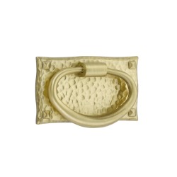Emtek Hammered Oval Cabinet Pull
