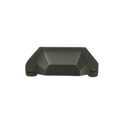Emtek Sandcast Bronze Bin Cabinet Pull