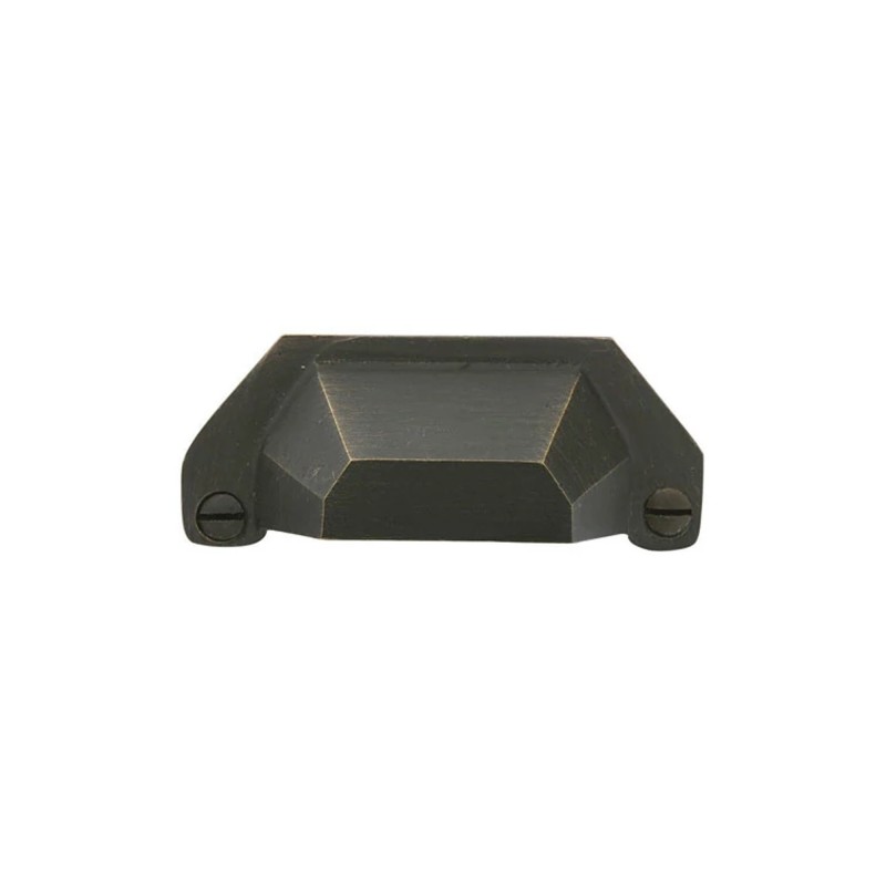 Emtek Sandcast Bronze Bin Cabinet Pull