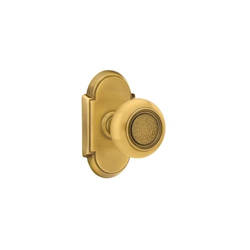 Emtek Belmont Knob with Style 8 Rosette