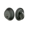 Emtek Classic Tuscany Bronze Single-Cylinder Deadbolt Set