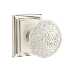 Emtek Lancaster Knob with Wilshire Rosette