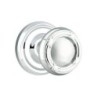 Emtek Ribbon and Reed Knob with Regular Rosette