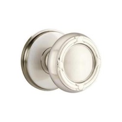 Emtek Ribbon and Reed Knob with Watford Rosette