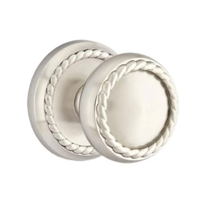 Emtek Rope Knob with Rope Rosette