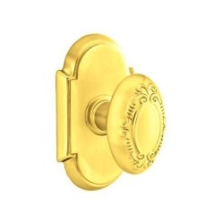 Emtek Victoria Knob with Style 8 Rosette