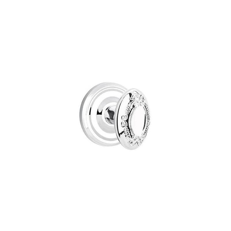 Emtek Victoria Knob with Regular Rosette