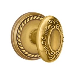 Emtek Victoria Knob with Rope Rosette