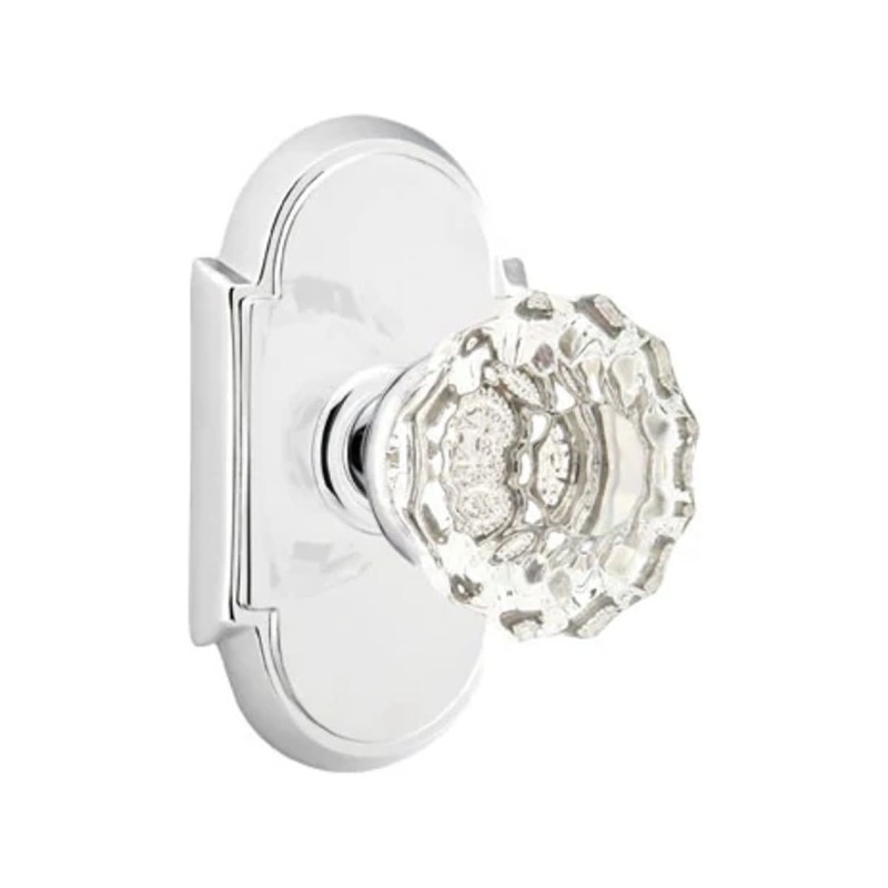 Emtek Astoria Knob with Style 8 Rosette