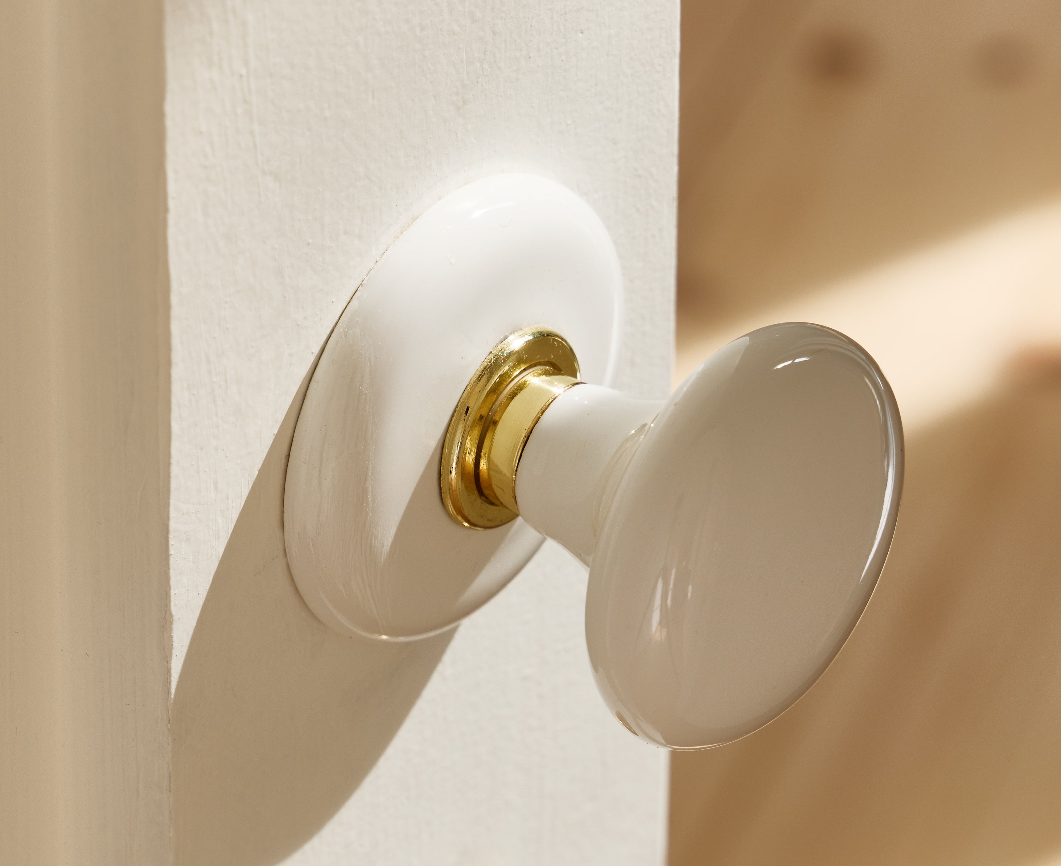 Emtek Ice White Knob
