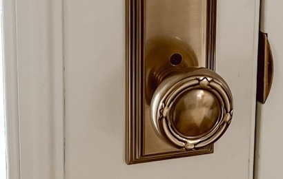 Emtek Ribbon and Reed Knob